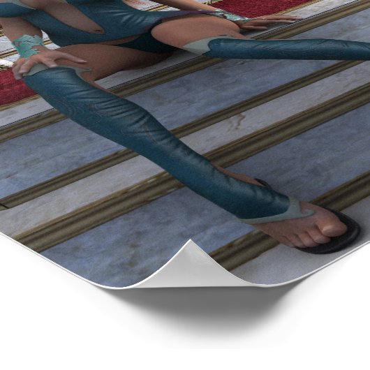 Princess Savannah Poster (Ecke)