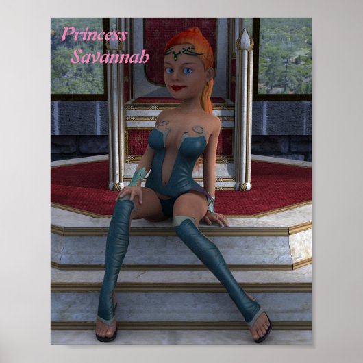 Princess Savannah Poster (Vorne)