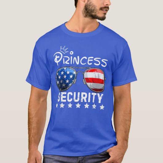 Princess Security Castle Family Matching Birthdayo T-Shirt (Vorderseite)