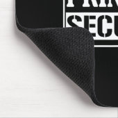 Princess Security Fun Birthday Halloween-Party des Mousepad (Ecke)