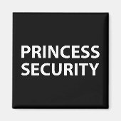 Princess Security Halloween Kostüm Vater Men Match Magnet (Vorne)