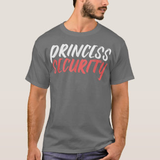 Princess Security Halloween Kostüm Vater Men Match T-Shirt