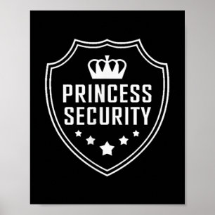 Princess Security Protection - Geburtstagsfamilie Poster