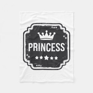 Princess Security Team Vater Mama Geburtstagsparty Fleecedecke