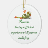 Princess Seeks Frog Ornament (Links)