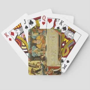 Princess Shares her Dinner with the Frog, from Spielkarten