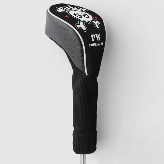 Princess Skull Golf Headcover (angewinkelt)