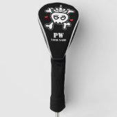 Princess Skull Golf Headcover (Vorderseite)