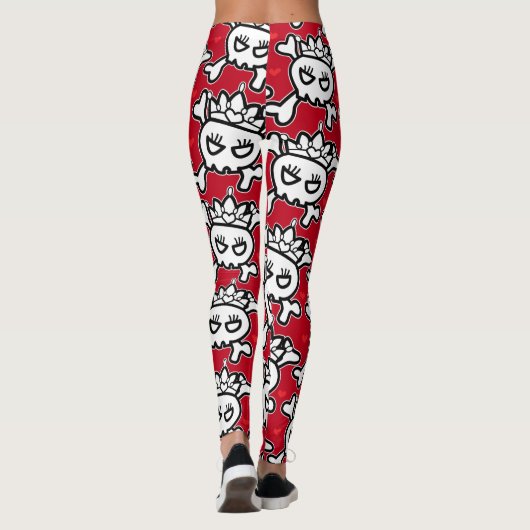 Princess Skull Leggings (Rückseite)