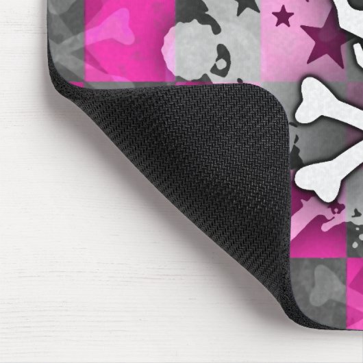 Princess Skull Mouse Pad Mousepad (Ecke)