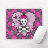 Princess Skull Mouse Pad Mousepad (Mit Mouse)