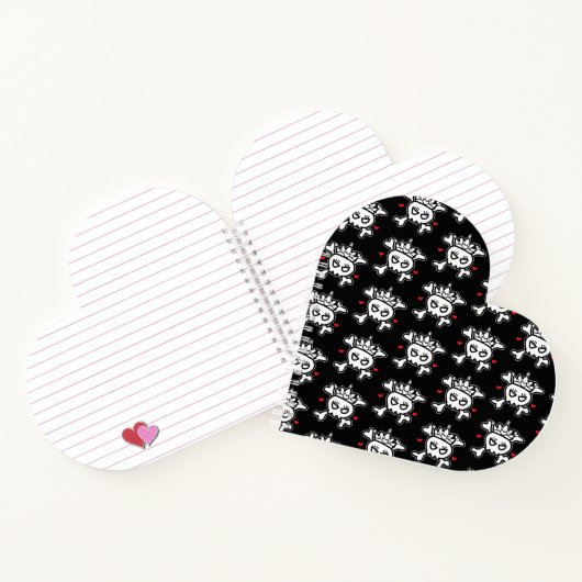 Princess Skull Notebook Notizblock (Innenseite)