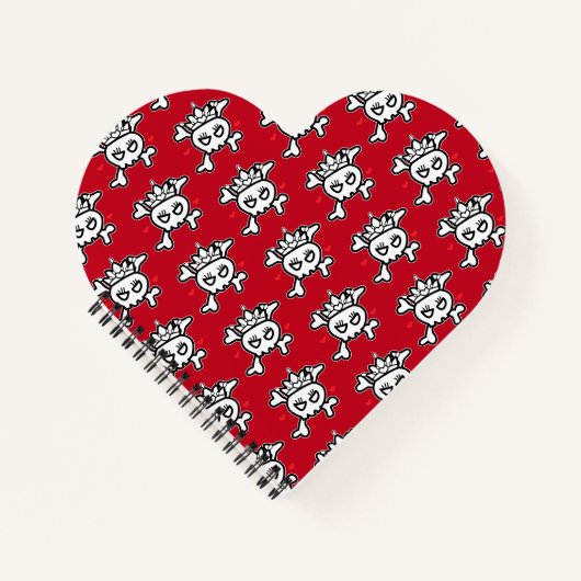Princess Skull Notizblock (Vorderseite)