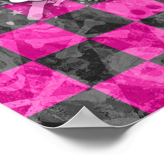 Princess Skull Poster (Ecke)