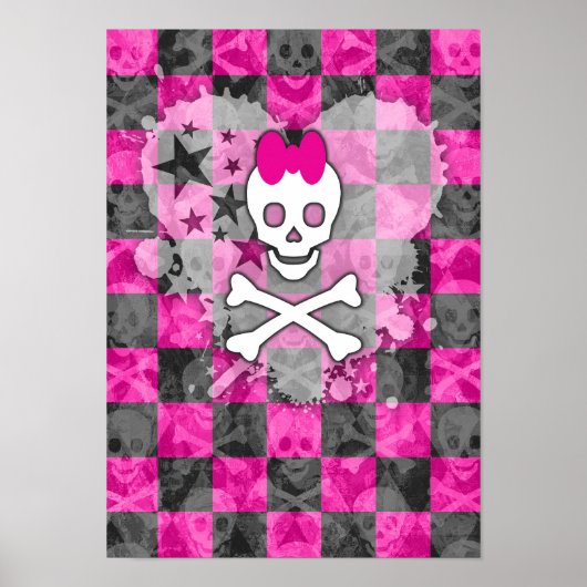 Princess Skull Poster (Vorne)