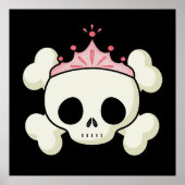 Princess Skull Poster (Vorne)