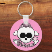 Princess Skull Schlüsselanhänger (Vorderseite)