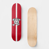 Princess Skull Skateboard (Vorderseite)