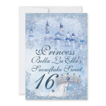 Princess Snowflake Sweet 16 Mis Quince
