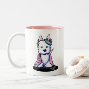 Princess Sparkleheart Westie Tasse