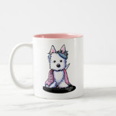 Princess Sparkleheart Westie Tasse (Links)