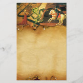 PRINCESS ST.GEORGE AND DRAGON, Brown Parchment Briefpapier (Vorderseite)