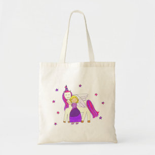 Princess Star Unicorn Tote Bag Tragetasche