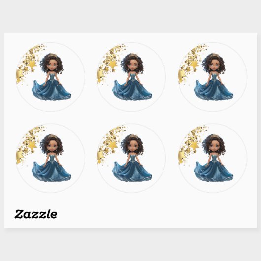 Princess Stickers (Blatt)