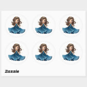 Princess Stickers (Blatt)