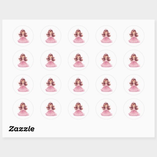 Princess Stickers (Blatt)