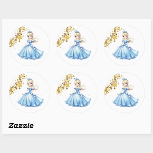 Princess Stickers (Blatt)