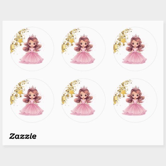 Princess Stickers (Blatt)