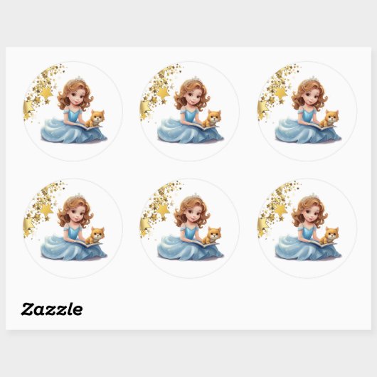 Princess Stickers (Blatt)