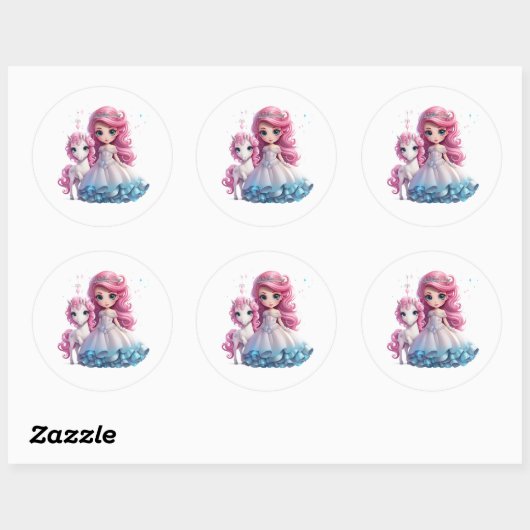 Princess Stickers (Blatt)