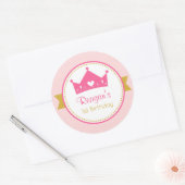 Princess Stickers - Geburtstagsgunst (Pink Gold) (Umschlag)