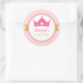 Princess Stickers - Geburtstagsgunst (Pink Gold) (Tasche)