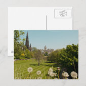 Princess Street Gardens Postkarte (Vorne/Hinten)