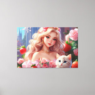 Princess Stretched Canvas Print Leinwanddruck