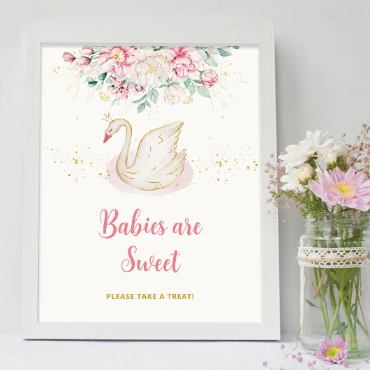 Princess Swan Babies sind süß Poster