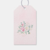 Princess Swan Baby Showdown Vielen Dank Geschenkanhänger (Rückseite)