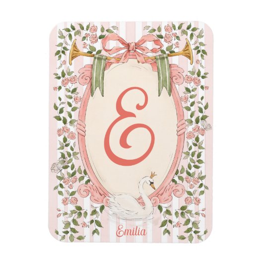 Princess Swan - Flexibles Foto Magnet (Vertikal)