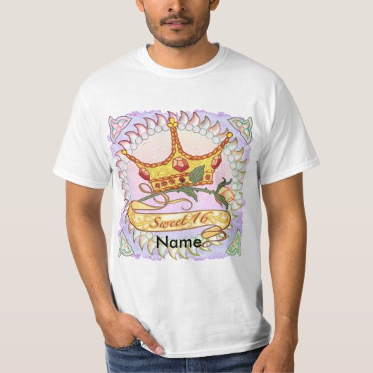 Princess Sweet 16 T - Shirt (Vorderseite)