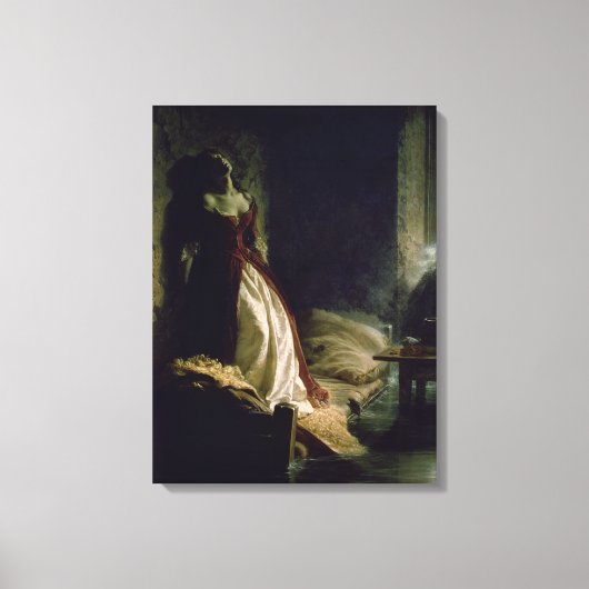 Princess Tarakanova, 1864 Leinwanddruck (Vorderseite)