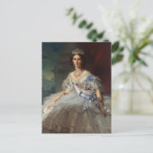 Princess Tatiana Alexandrovna Yusupova, 1858 Postkarte (Stehend Vorderseite)