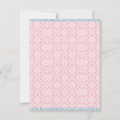 Princess Tea Party Einladung (Rückseite)