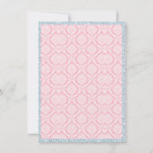 Princess Tea Party Einladung (Rückseite)