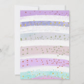 Princess Tea Party Geburtstagsfeier Einladung (Rückseite)