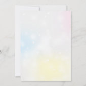 Princess Tee Party Geburtstagsparty Einladung (Rückseite)