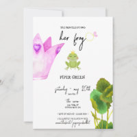 Princess & The Frog - Colour - Brautparty Einladun