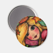 Princess & The Pea Magnet (Vorderseite/Rückseite)